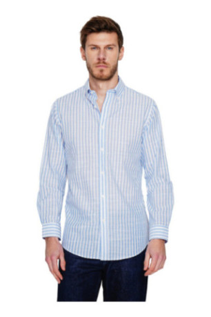 Chemise - SECRET DU LIN - Ciel