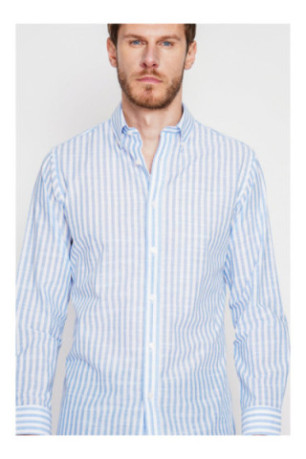 Chemise - SECRET DU LIN - Ciel