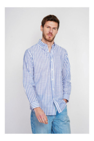 Chemise - SECRET DU LIN - Marine