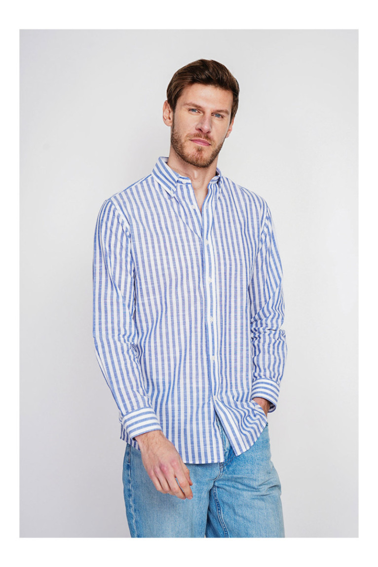 Chemise - SECRET DU LIN - Marine
