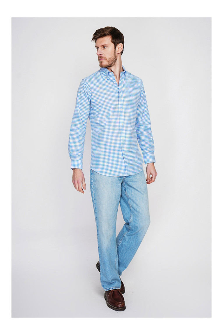 Chemise - SECRET DU LIN - Ciel