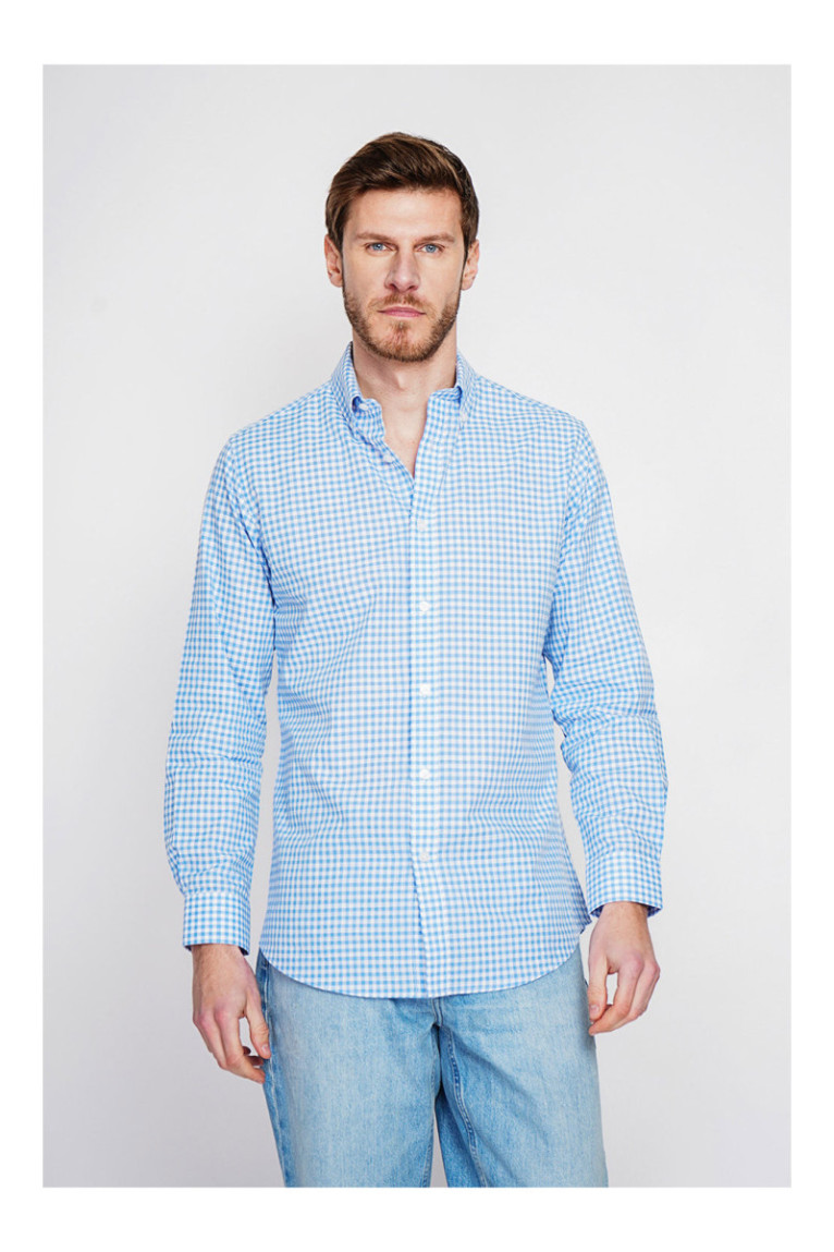 Chemise - SECRET DU LIN - Ciel