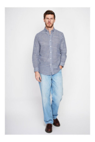 Chemise - SECRET DU LIN - Marine