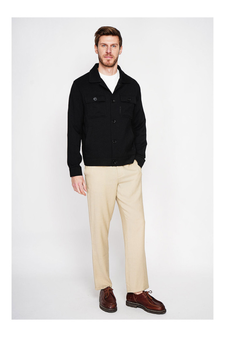 Chemise - SECRET DU LIN - Noir