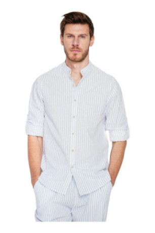 Chemise - SECRET DU LIN - Azur