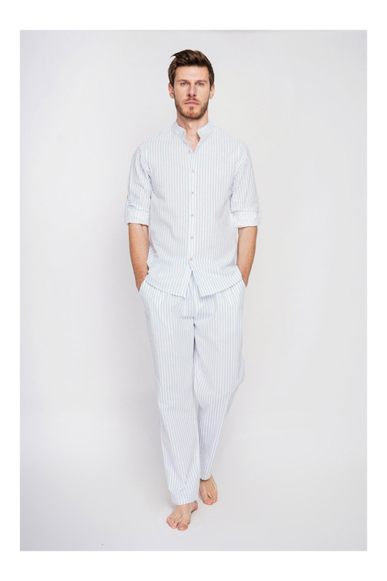 Chemise - SECRET DU LIN - Azur