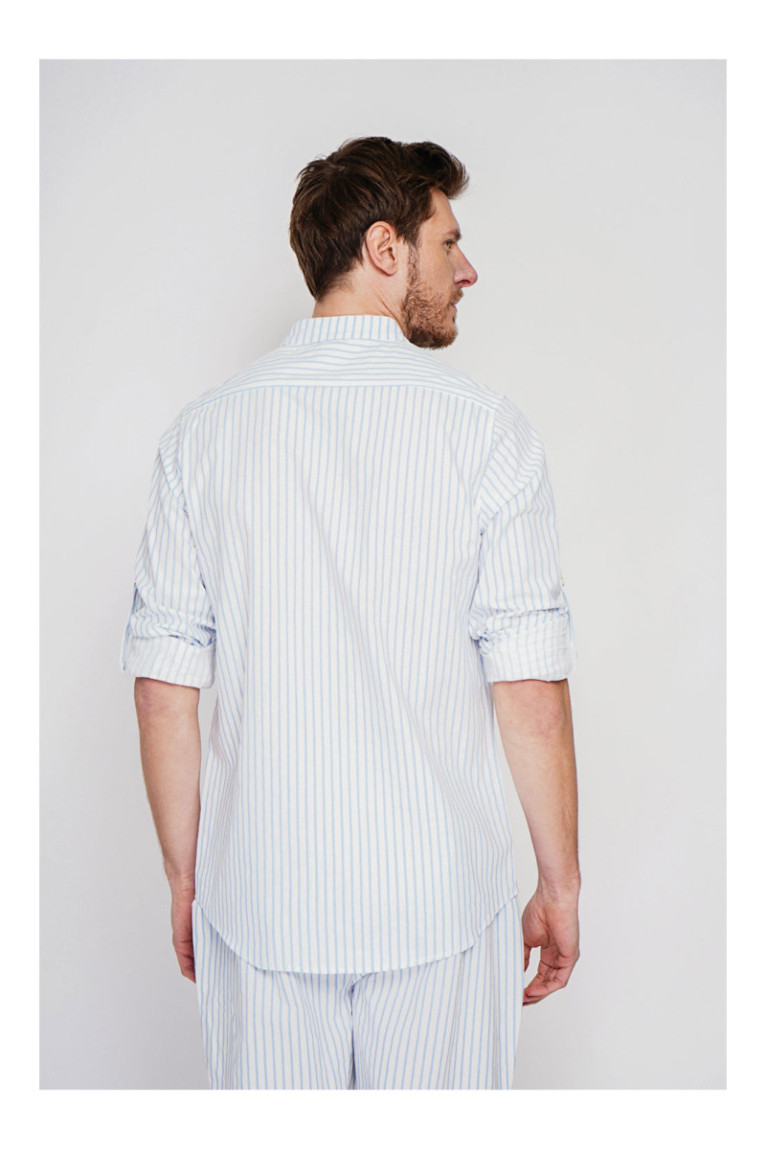Chemise - SECRET DU LIN - Azur