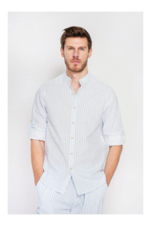Chemise - SECRET DU LIN - Azur
