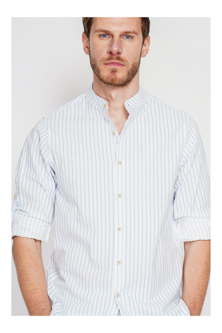 Chemise - SECRET DU LIN - Azur