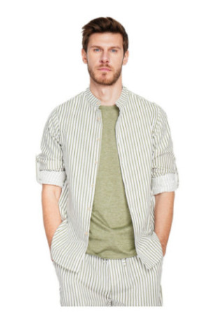Chemise - SECRET DU LIN - Kaki