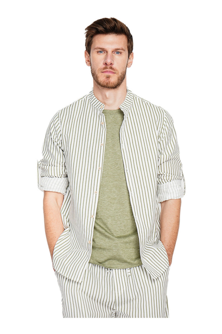 Chemise - SECRET DU LIN - Kaki