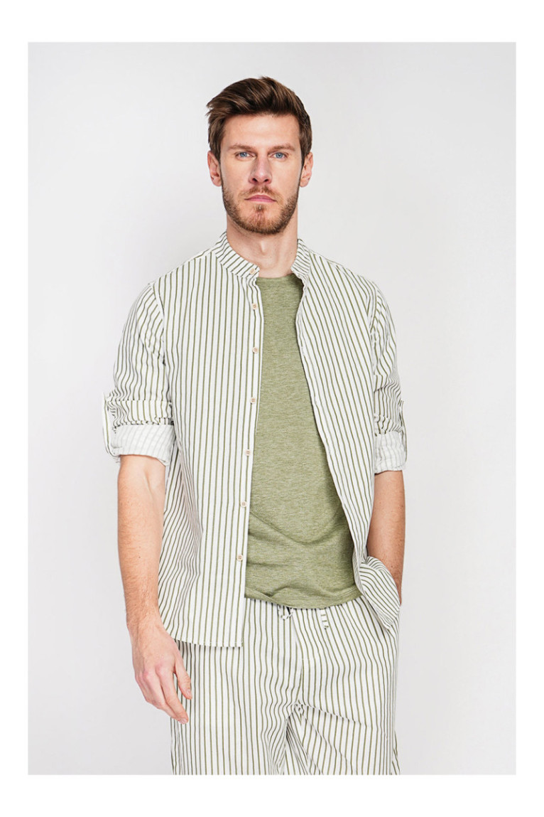 Chemise - SECRET DU LIN - Kaki