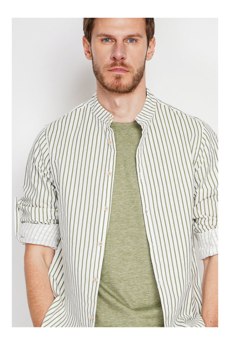 Chemise - SECRET DU LIN - Kaki