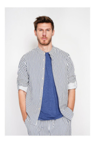 Chemise - SECRET DU LIN - Marine