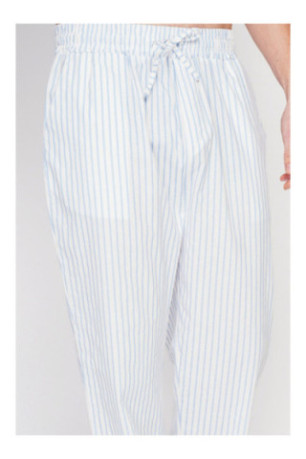Pantalon - SECRET DU LIN - Azur
