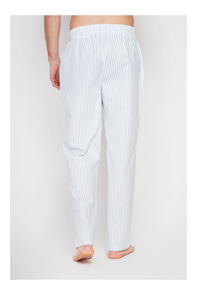 Pantalon - SECRET DU LIN - Azur