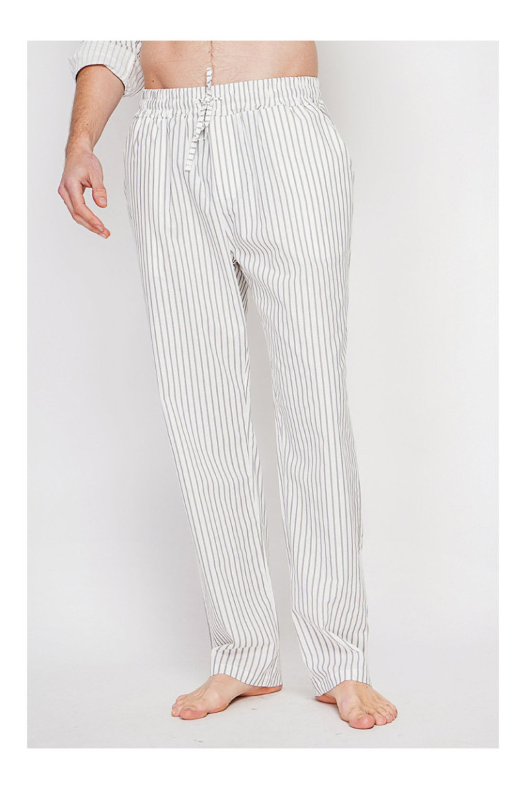 Pantalon - SECRET DU LIN - Blanc