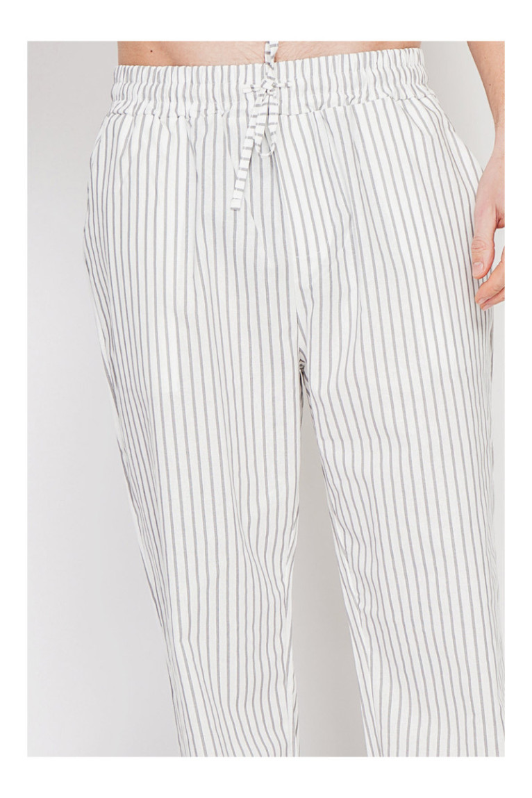 Pantalon - SECRET DU LIN - Blanc