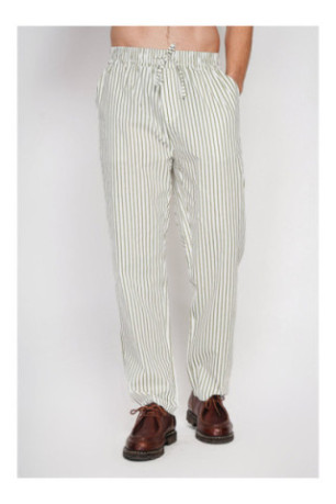 Pantalon - SECRET DU LIN - Kaki
