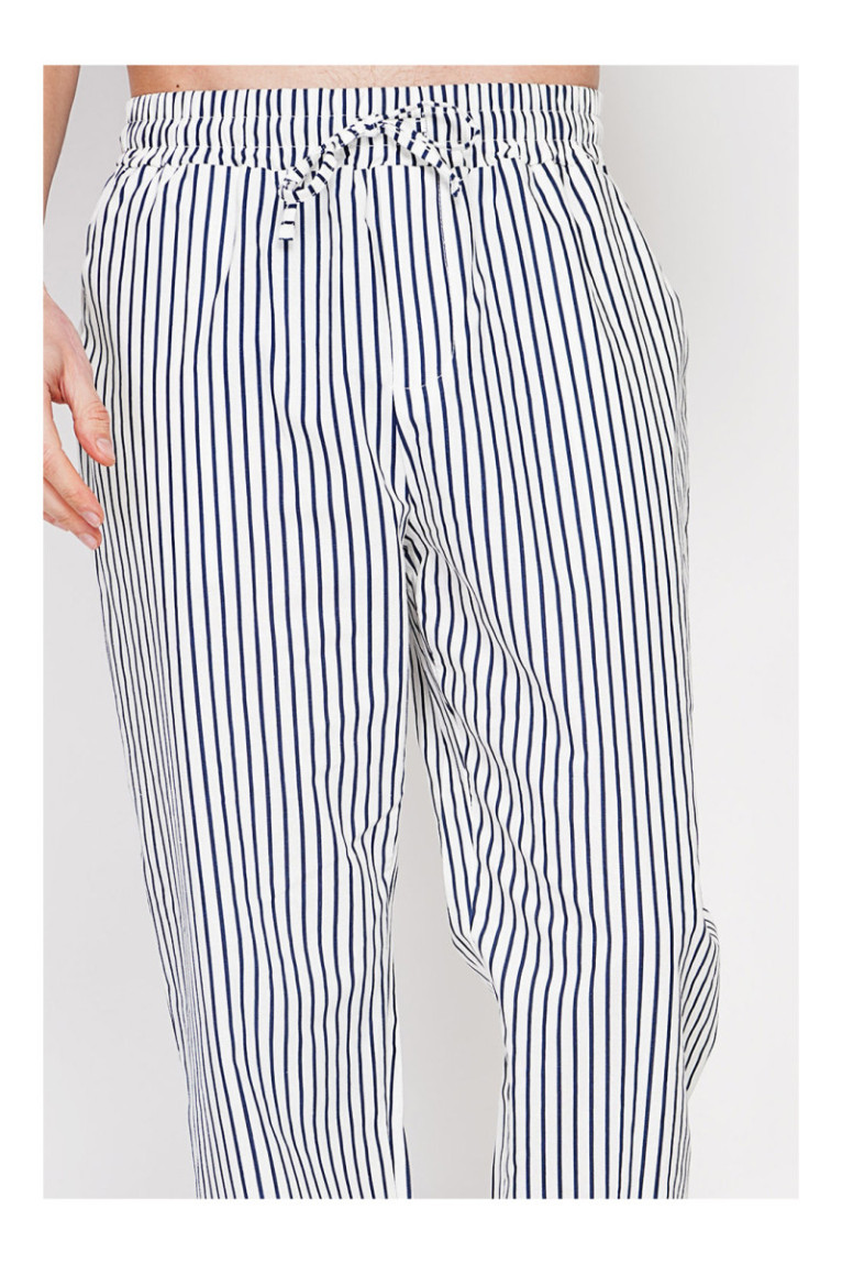 Pantalon - SECRET DU LIN - Marine