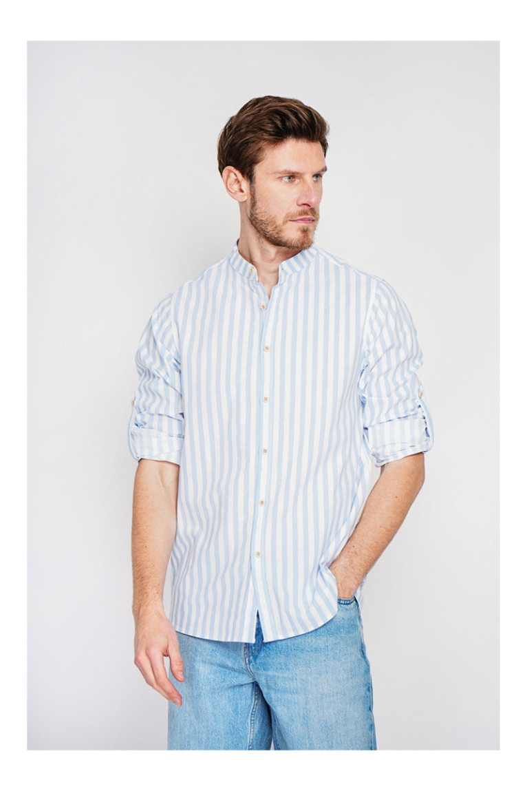 Chemise - SECRET DU LIN - Azur