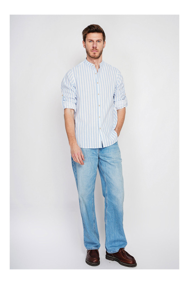 Chemise - SECRET DU LIN - Azur