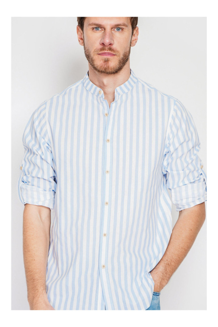 Chemise - SECRET DU LIN - Azur