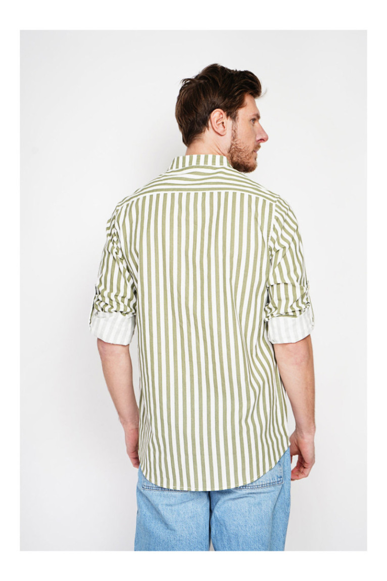 Chemise - SECRET DU LIN - Kaki