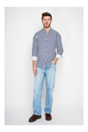 Chemise - SECRET DU LIN - Marine