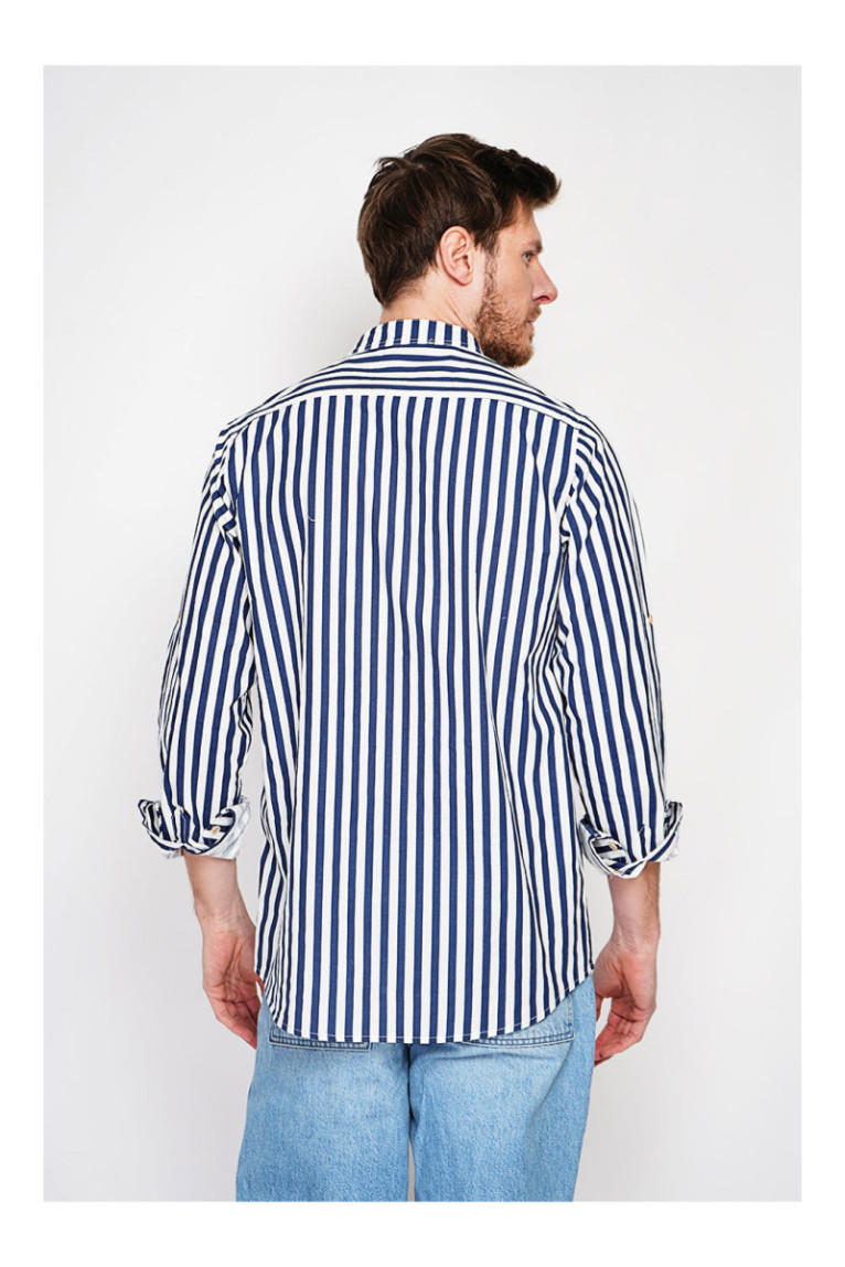Chemise - SECRET DU LIN - Marine