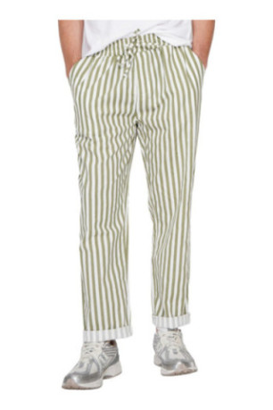 Pantalon - SECRET DU LIN - Kaki