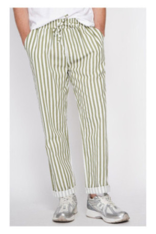 Pantalon - SECRET DU LIN - Kaki