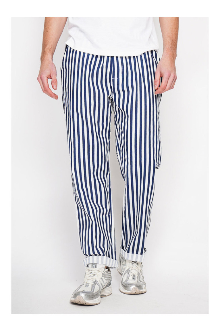Pantalon - SECRET DU LIN - Marine