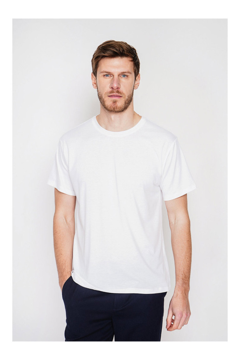 T-shirt - SECRET DU LIN - Blanc