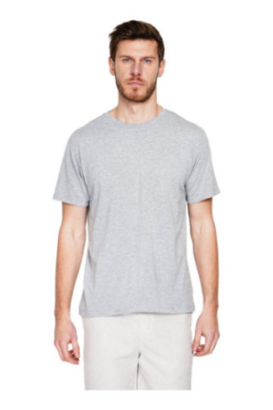 T-shirt - SECRET DU LIN - Gris Perle