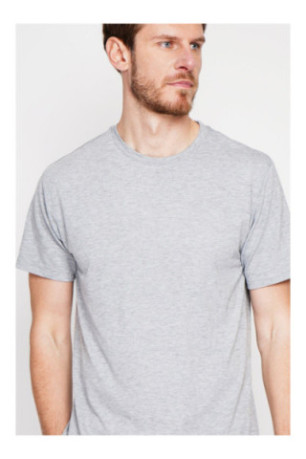 T-shirt - SECRET DU LIN - Gris Perle