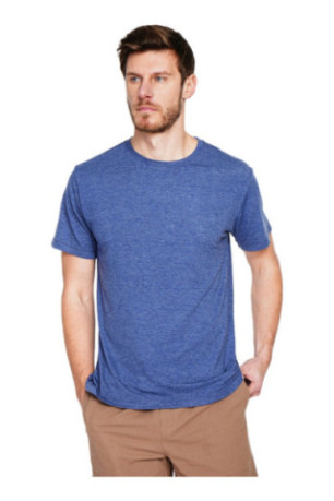 T-shirt - SECRET DU LIN - Marine