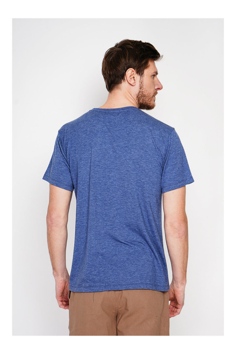 T-shirt - SECRET DU LIN - Marine