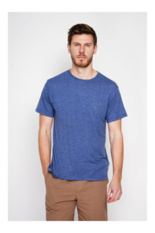 T-shirt - SECRET DU LIN - Marine