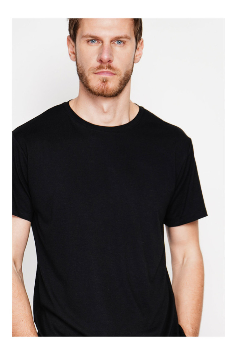 T-shirt - SECRET DU LIN - Noir