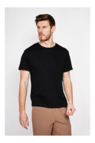 T-shirt - SECRET DU LIN - Noir