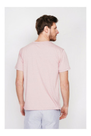 T-shirt - SECRET DU LIN - Rose Clair