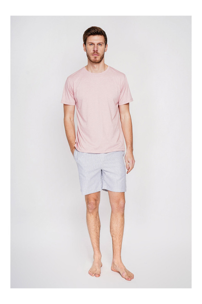 T-shirt - SECRET DU LIN - Rose Clair