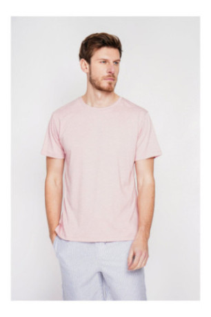 T-shirt - SECRET DU LIN - Rose Clair