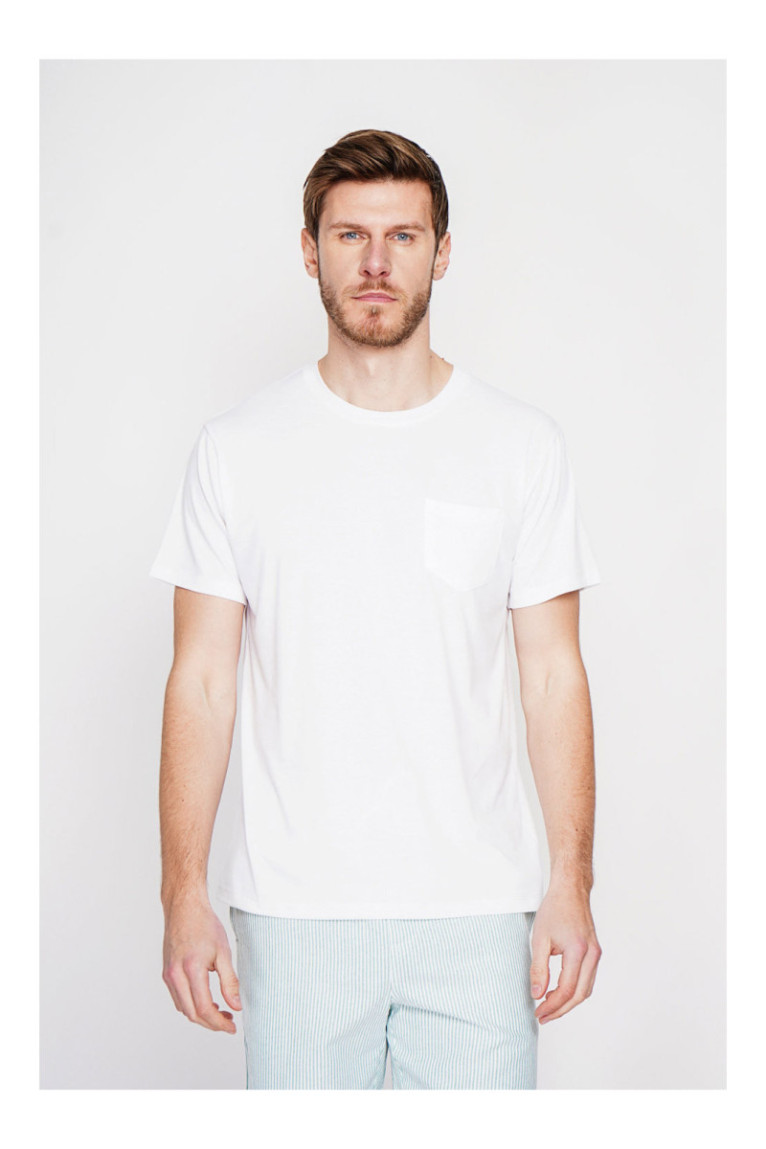 T-shirt - SECRET DU LIN - Blanc