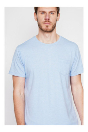 T-shirt - SECRET DU LIN - Ciel
