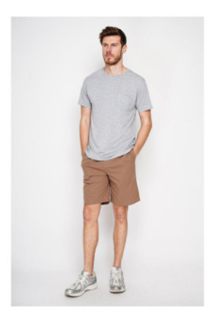 T-shirt - SECRET DU LIN - Gris Perle