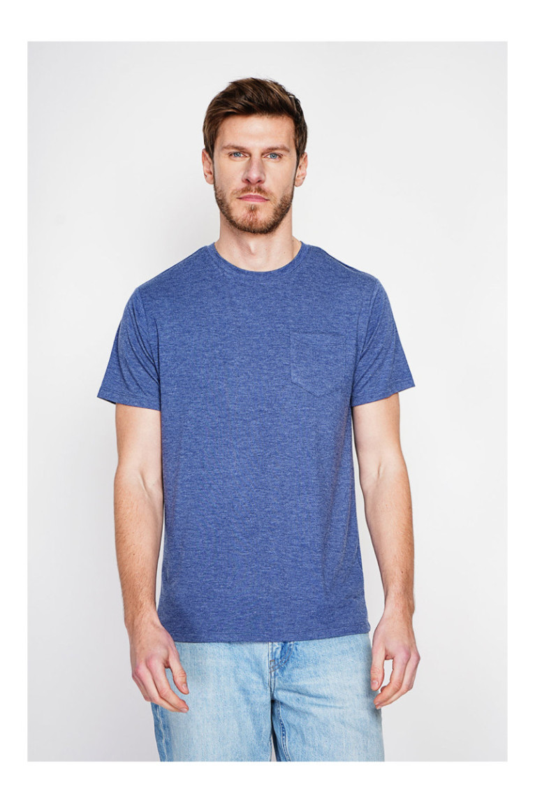 T-shirt - SECRET DU LIN - Marine