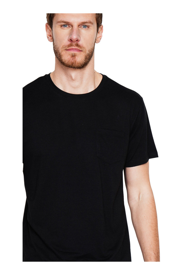T-shirt - SECRET DU LIN - Noir