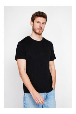 T-shirt - SECRET DU LIN - Noir